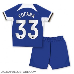 Chelsea Wesley Fofana #33 Kotipaita Lapsille 2023-24 Lyhythihainen (+ shortsit)